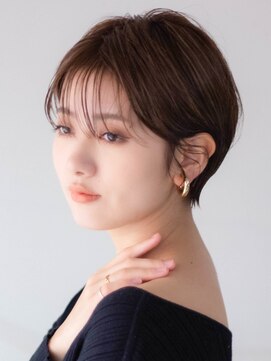 サーカス バイ ビュートリアム 青山(CIRCUS by BEAUTRIUM) マッシュショート 大人可愛い うる艶髪 暖色系カラー 30代40代