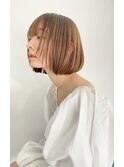 顔まわりレイヤーのゆるふわロブ