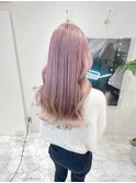 春にオススメ◎輝くピンクベージュ☆AMAND’OR村上☆