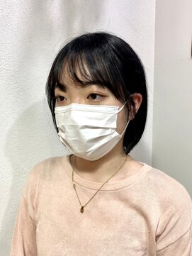 ユッカ エコル 塚口(YUCCA ekolu) ekoluastyle405/【スタイリスト谷】マスク美人バング/小顔カット