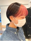 コントラストカラー×ふんわりショート
