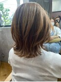 美髪/大人かわいい/こなれミディ/サンドベージュ[学芸大学]