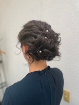 ペスコペスカ(PESCO PESCA) パーティーまとめ髪