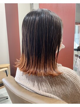 ディードットログ 大和西大寺店(D.Log) オレンジ　グラデーションカラー　奈良　大和西大寺