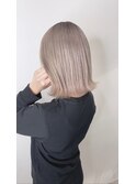 ミルクティーベージュ外ハネボブ