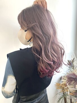 ヴィアルス 美園店(VIARS) ピンクグレージュ/裾カラー/エンドカラー/ピンクカラー