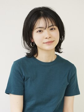 シルフィ(sylph) 【sylph/表参道】ミディアムレイヤー　マッシュウルフ　ボブ