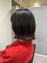 ガーベラ(gerbera)&nbsp;顎下切りっぱなしボブ♪