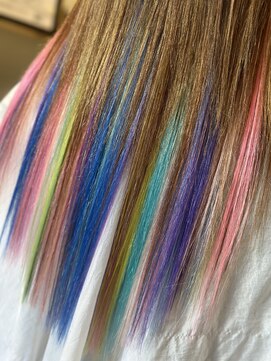 シャイニー ヘアー ダイス(SHINY HAIR DaiCe) ユニコーンエクステ