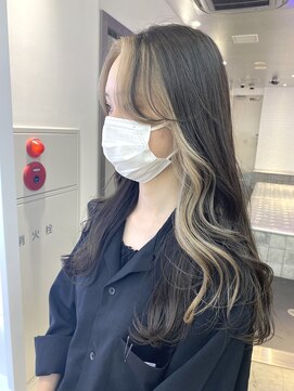 ゲーム 原宿店(GAME) ダブルカラーインナーカラーワイトベージュケアブリーチ