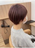 ブリーチありピンクカラー