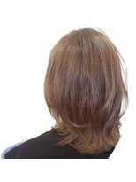 エニー(ENi)&nbsp;ホワイトグレージュ/デジタルパーマ/チェリーブラウン/辻堂駅