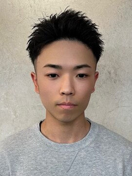 ノーエン(noen) メンズカット/フェード/ベリショ/スパイキーショート/眉カット