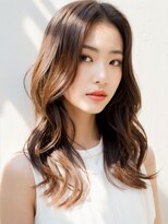 スタートウキョウ 渋谷(STAR TOKYO) 【艶感★シースルーバング】韓国ヘア20代30代ウェーブ巻き髪