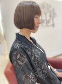 清楚系ボブ