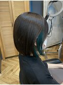 【インナー×ボブ】デザインカラー/ウェットヘア/鎌取/林愛華