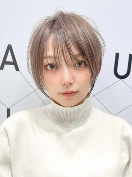 ハルキミナト ジャパン ヨコハマ(HARUKI MINATO japan YOKOHAMA) グレージュ丸みショート/20代/30代40代/50代