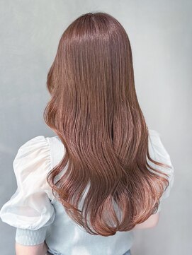 アイティーバイアルバム 藤沢店(IT by ALBUM) くすみベージュピンクグレープフルーツイメチェン_ba485951