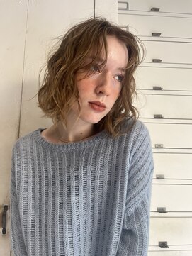 スタジオ ノル(studio noll) [アヤナ　ボブ]ボブにカールスタイルを