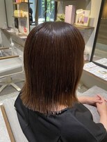 コク(koku) 外ハネボブ×髪質改善ストレート