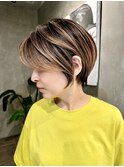 ケアブリーチハイライト/イメチェンヘアスタイル