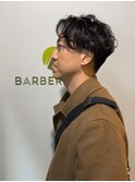 ワイルドさ抜群パーマスタイル