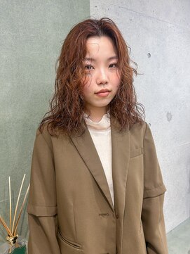 ダンボ(DUMBO) ＜sayaca＞レイヤーパーマ　ニュアンスパーマ  プードルパーマ