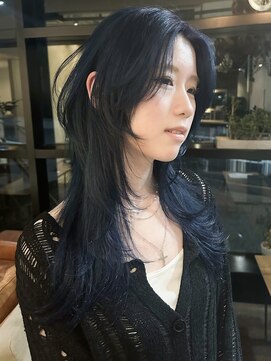 デコ(DECO) blue lavender × hush cut