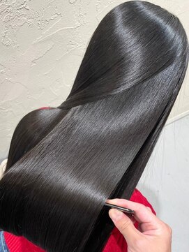 アイコニック 豊田店(ICONIQ) 【髪質改善カラーエステ】艶髪ストレート/美髪/絹髪