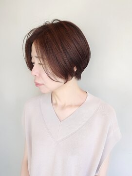 ラトリエコンタン(L´atelier Content) 30代40代50代おすすめ　大人キレイなショートスタイル