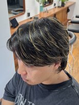 ザデイトウキョウ 表参道 青山(THE DAY TOKYO)&nbsp;ハイライトカラー/メンズカット/大人メンズ