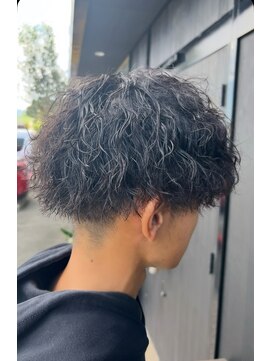 ミュー(m) メンズパーマ/メンズカット/ツイストスパイラル/メンズ成人式