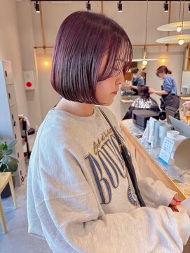 ボルドーカラー