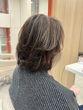 大人世代大人気レイヤーカット