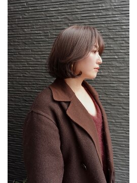 フレンチボブ・ラベンダーカラー