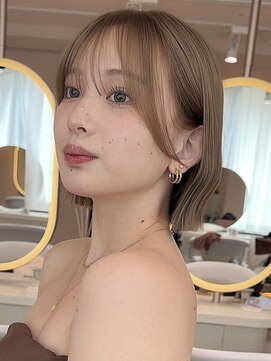 サンドイエナ 横浜店(sand yena) 広がらない韓国ボブ