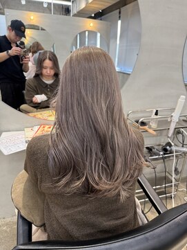 リラクオーレ 三宮 元町(LIRA CUORE) ハイトーン/ブリーチ/ダブルカラー/縮毛矯正/グレージュ