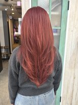 デスト 大宮(DEST)&nbsp;レイヤーカット/レッドカラー/ハッシュカット［大宮駅］