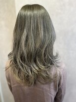ロックス ヘアー ギャラリー(Rocks hair gallery)&nbsp;赤み消しオリーブベージュ×透明感ダブルカラー
