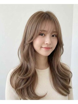 スノードロップ 高円寺店(Snowdrop) イメチェン/ピンクベージュ/アンブレラカラー/前髪/高円寺