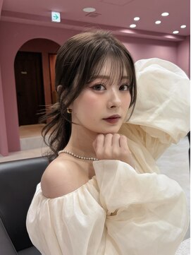 ボタン コロン 表参道 原宿(VOTAN COLON) ハッシュカット/韓国レイヤー/ミディアムレイヤー/原宿/顔まわり