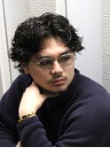 MEN`SHAIR/スパイキーショート/フェザーパーマ/烏丸御池F