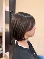 ヘアサロン トラヴィス(hair salon Travis)&nbsp;ワンカールでまとまる大人ボブ