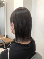 テーラヘアー 袖ヶ浦2号店(TELA HAIR)&nbsp;！！暗めカラー切りっぱなしボブ！！