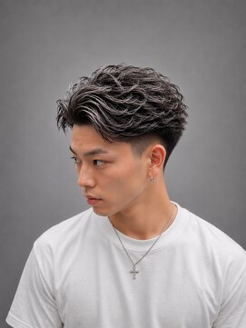 ノラ ギンザ(NORA GINZA) アップバングショートセンターパートツーブロックシャドウルーツ