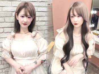 あるじゃんすー 神戸三宮店の写真/【学割U24】7月/8月限定★馴染ませカット2000円が無料★ ”地毛のように馴染む”をご提供いたします♪