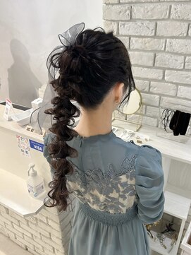 スイ(sui) ふわふわミドルあみおろし