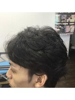 ヘアー サロン アサヒ(HAIR SALON ASAHI)&nbsp;メンズ60%センターパートcカールパーマ