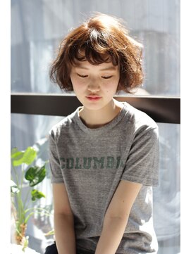 ナヌーク シブヤ(nanuk shibuya) 【nanuk 】 抜け感　×　決めすぎないカジュアルボブ