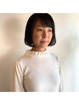 ツイギー 宮西店(TWiGGY) 顎ラインぴったりミニボブ